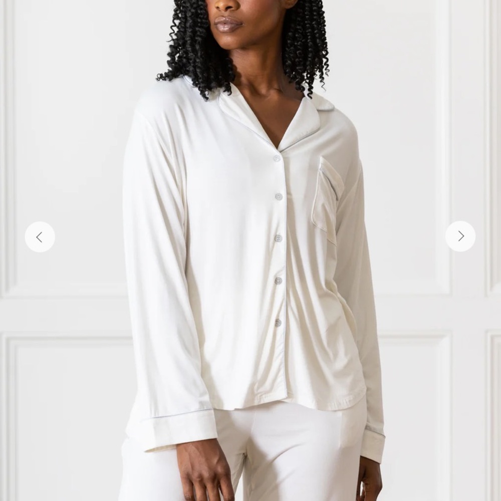 Cozy Earth Women's Long Sleeve Bamboo Pajama Set